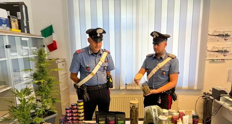Prodotti con Hhc, denunciata per spaccio esercente di Bressanone