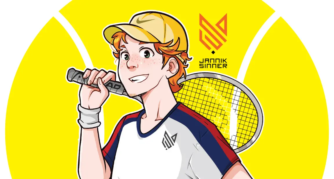 E ora Jannik Sinner diventa un fumetto