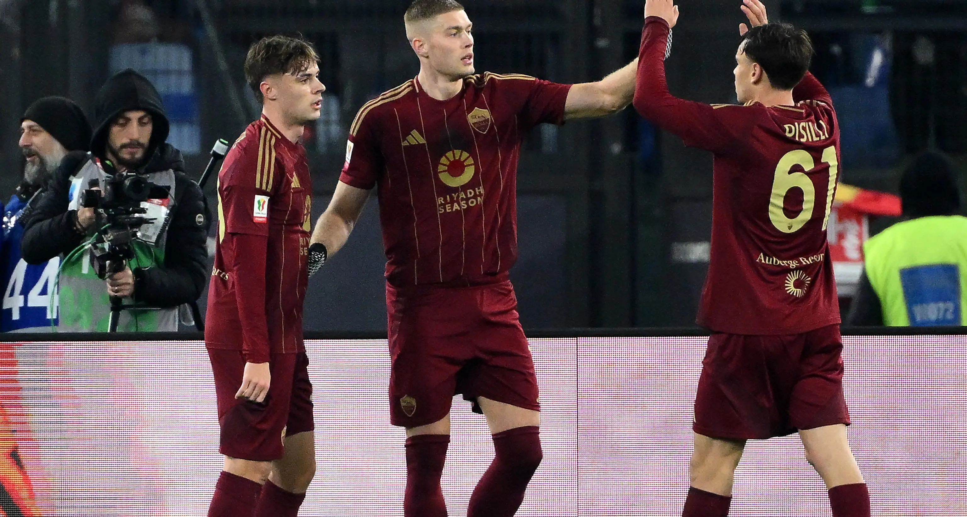 Coppa Italia: 4-1 alla Sampdoria, la Roma ai quarti