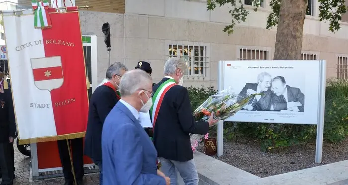Anche Bolzano ricorda Paolo Borsellino. Il sindaco Renzo Caramaschi: «Sempre proteso verso la legalità»