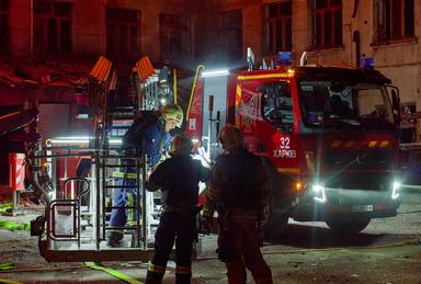 Droni russi su villaggio vicino a Kharkiv, due morti e due feriti