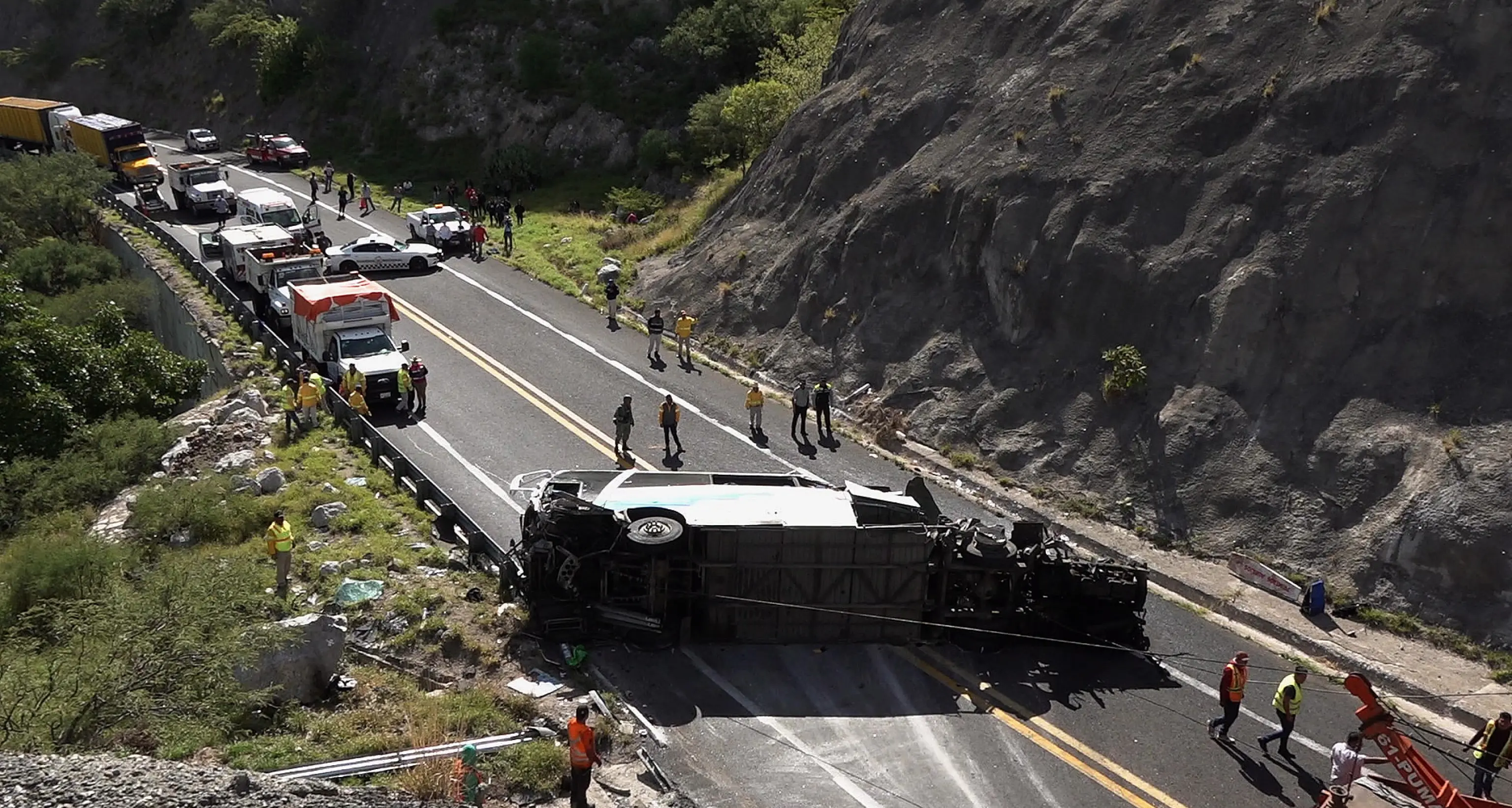 Messico: autobus si ribalta in Veracruz, 12 morti e 58 feriti