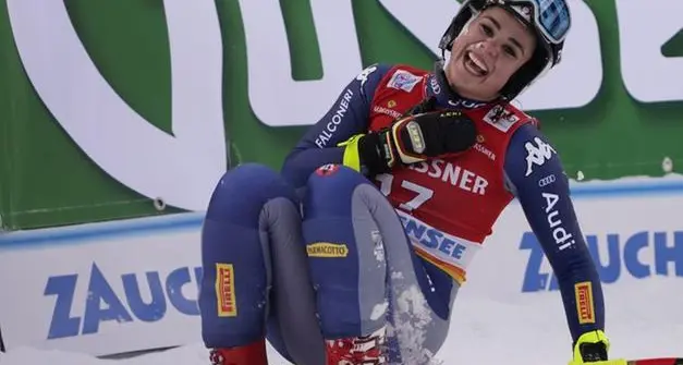 Tre azzurre in testa nella prova di discesa ad Altenmarkt: Nicol Delago dietro Brignone, terza Sofia Goggia