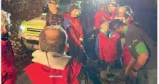 Bloccati sul Colle. Donna e 4 ragazzi riportati in città
