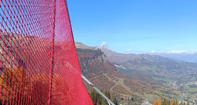Badia, operaio ferito da una rete sulla Gran Risa: è grave
