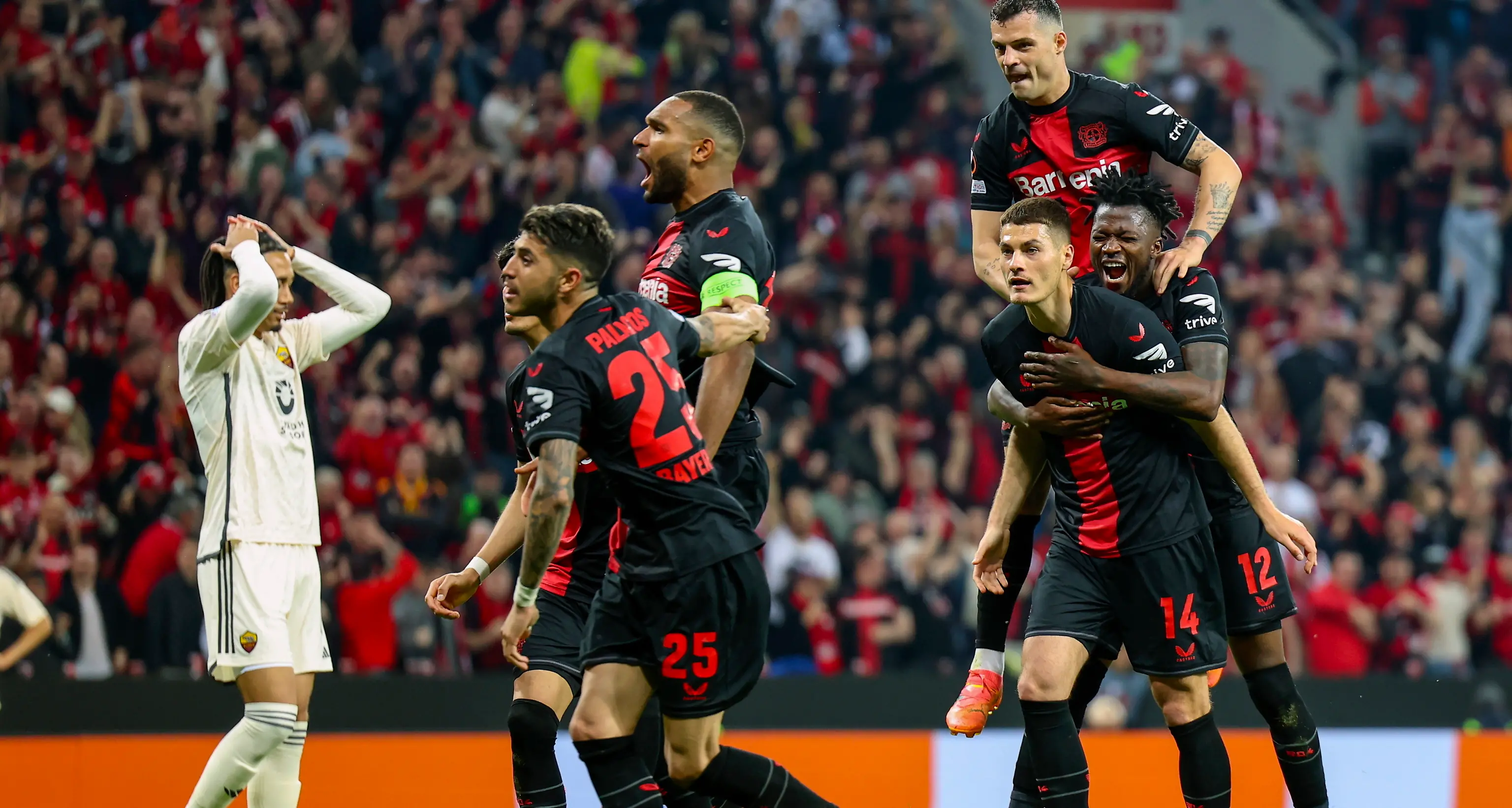 Europa League: 2-2 con la Roma, il Bayer va in finale