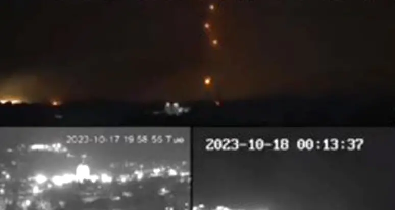 Gaza, l’esercito di Israele posta un video: “Ecco il razzo palestinese che ha colpito l’ospedale”