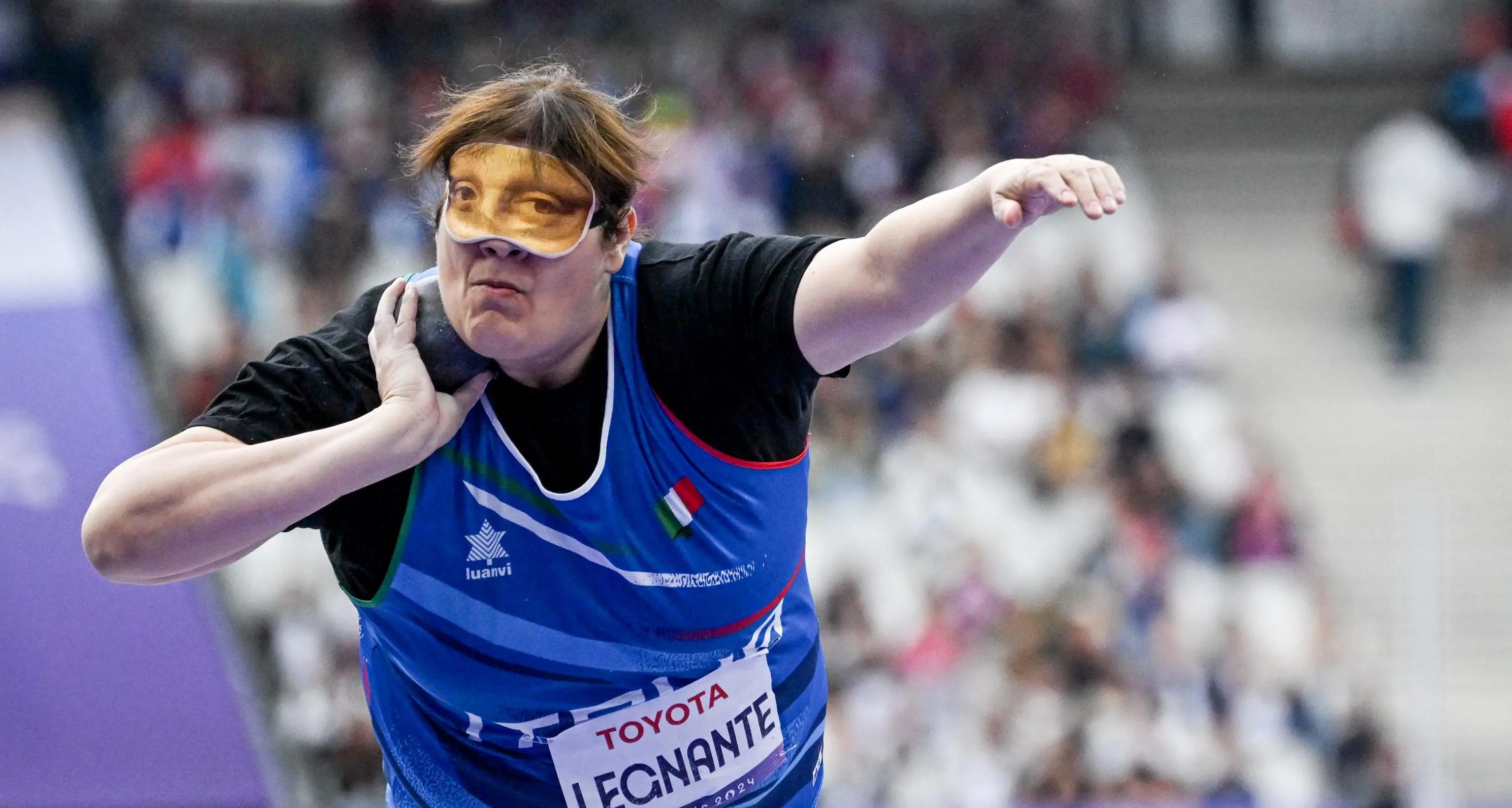 Parigi: atletica; oro Legnante nel lancio del peso donne F12