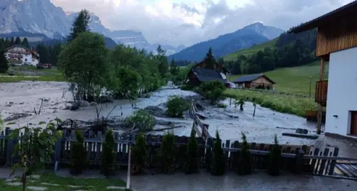 A San Martino di Badia un muro di 360 metri proteggerà dalle inondazioni