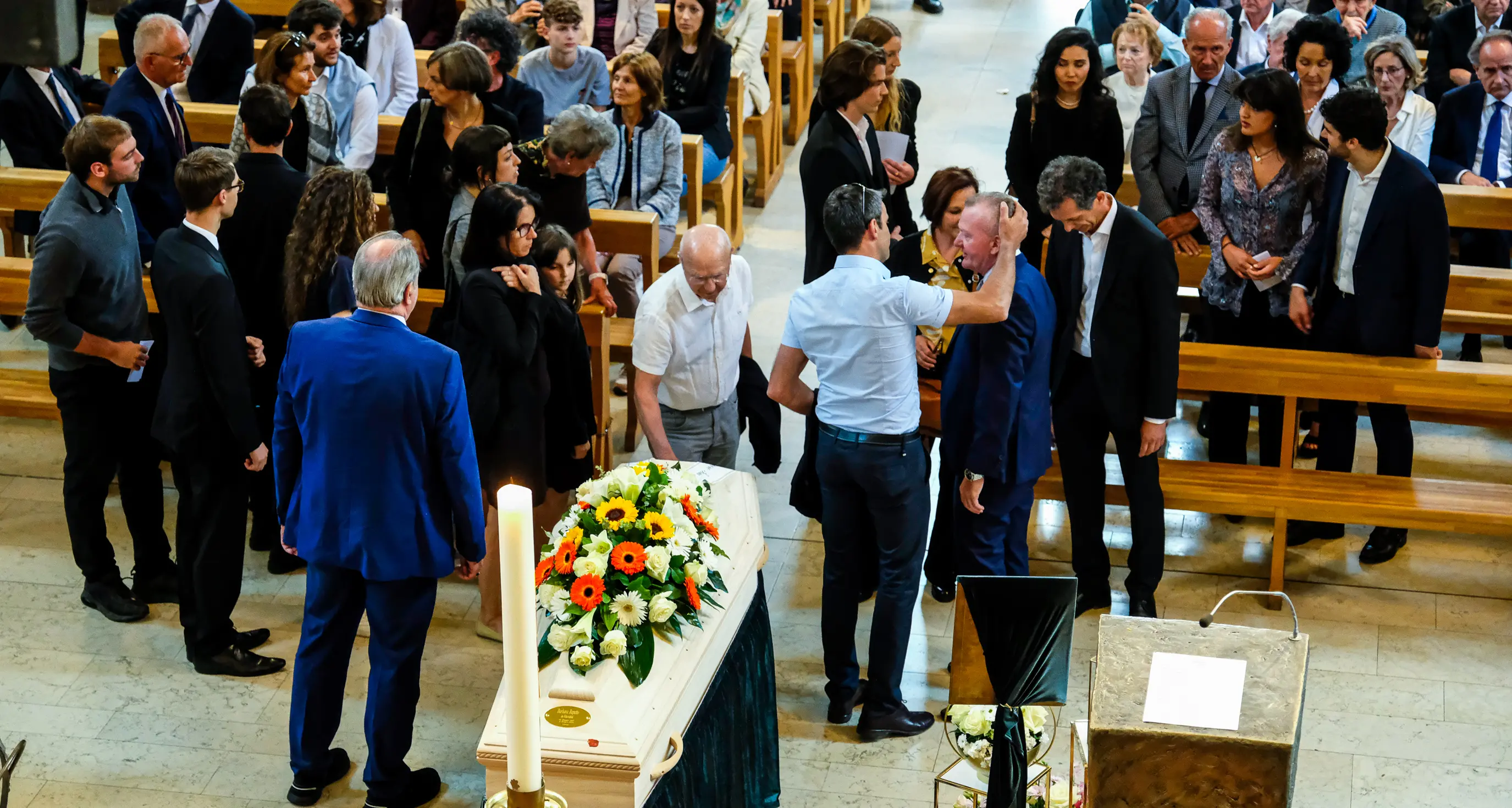 La chiesa dei Domenicani gremita per l’ultimo saluto a Barbara Repetto