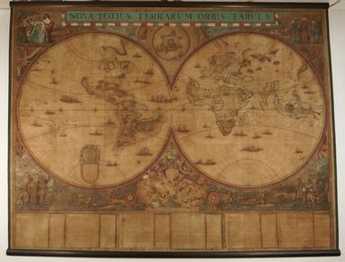 Palazzo Spinola Genova, restaurate 14 carte geografiche olandesi del '600