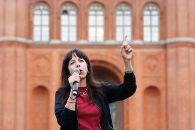 Candidata Linke a Berlino, 'fatta la storia, da oggi cambiamo la nostra città'