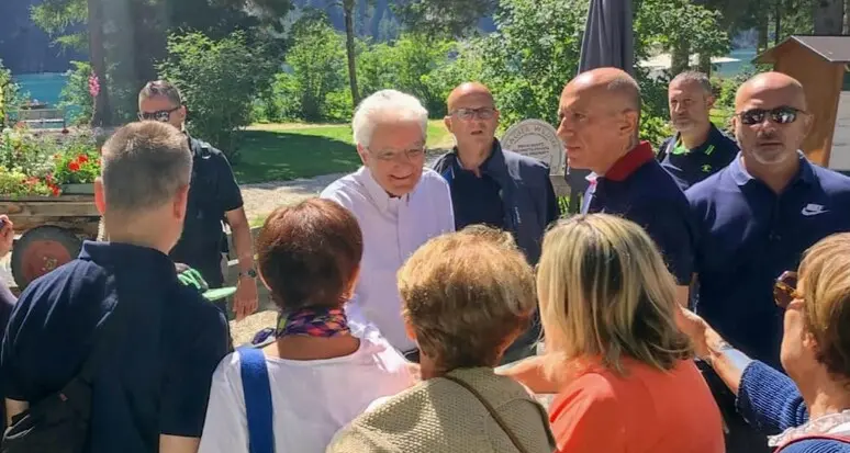 Mattarella torna a Dobbiaco per le vacanze estive