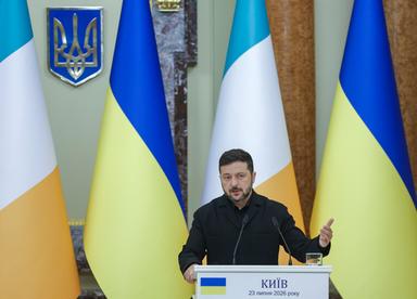 Moldavia, 'l'aereo di Zelensky è decollato dopo che il drone è precipitato'