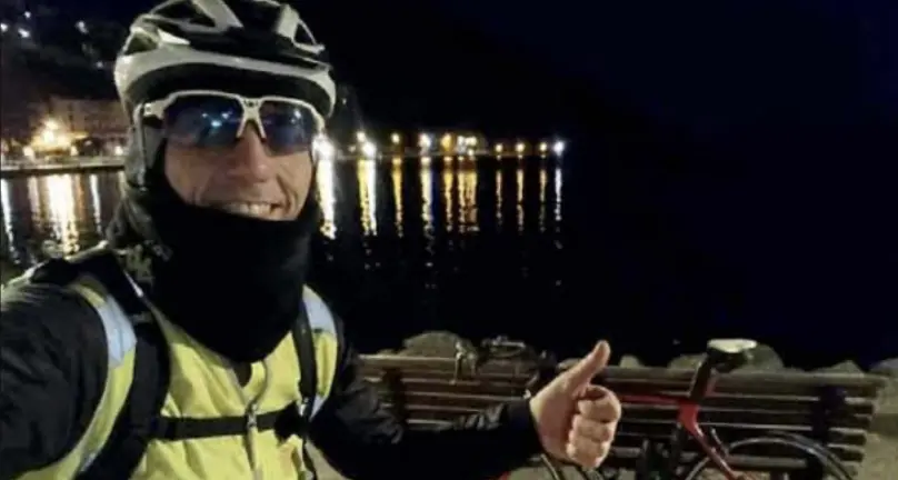 «Il mio Capodanno in bici»: fino al lago di Garda e ritorno