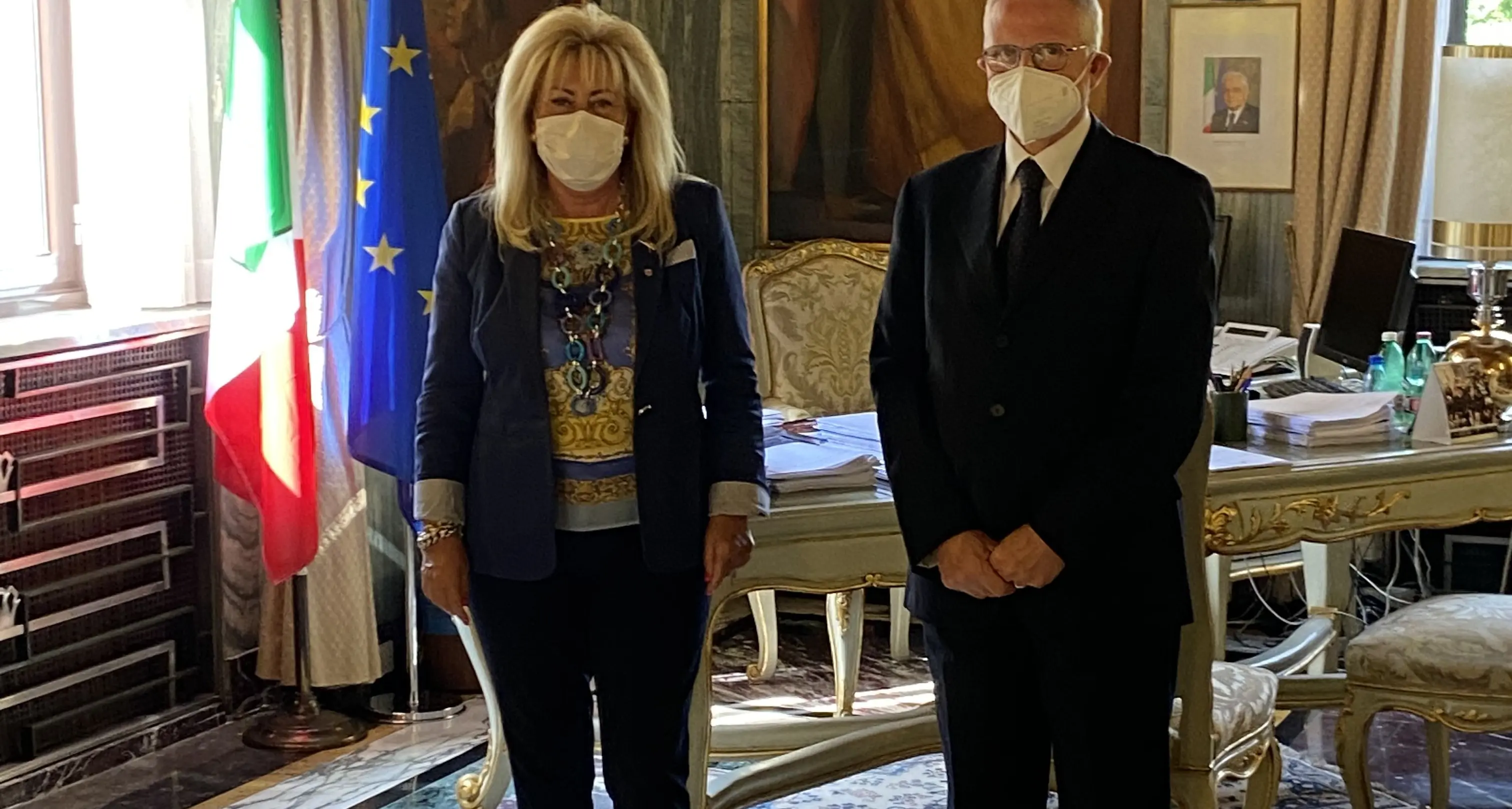 A Bolzano l’incontro fra la presidente Rita Mattei e il prefetto Vito Cusumano