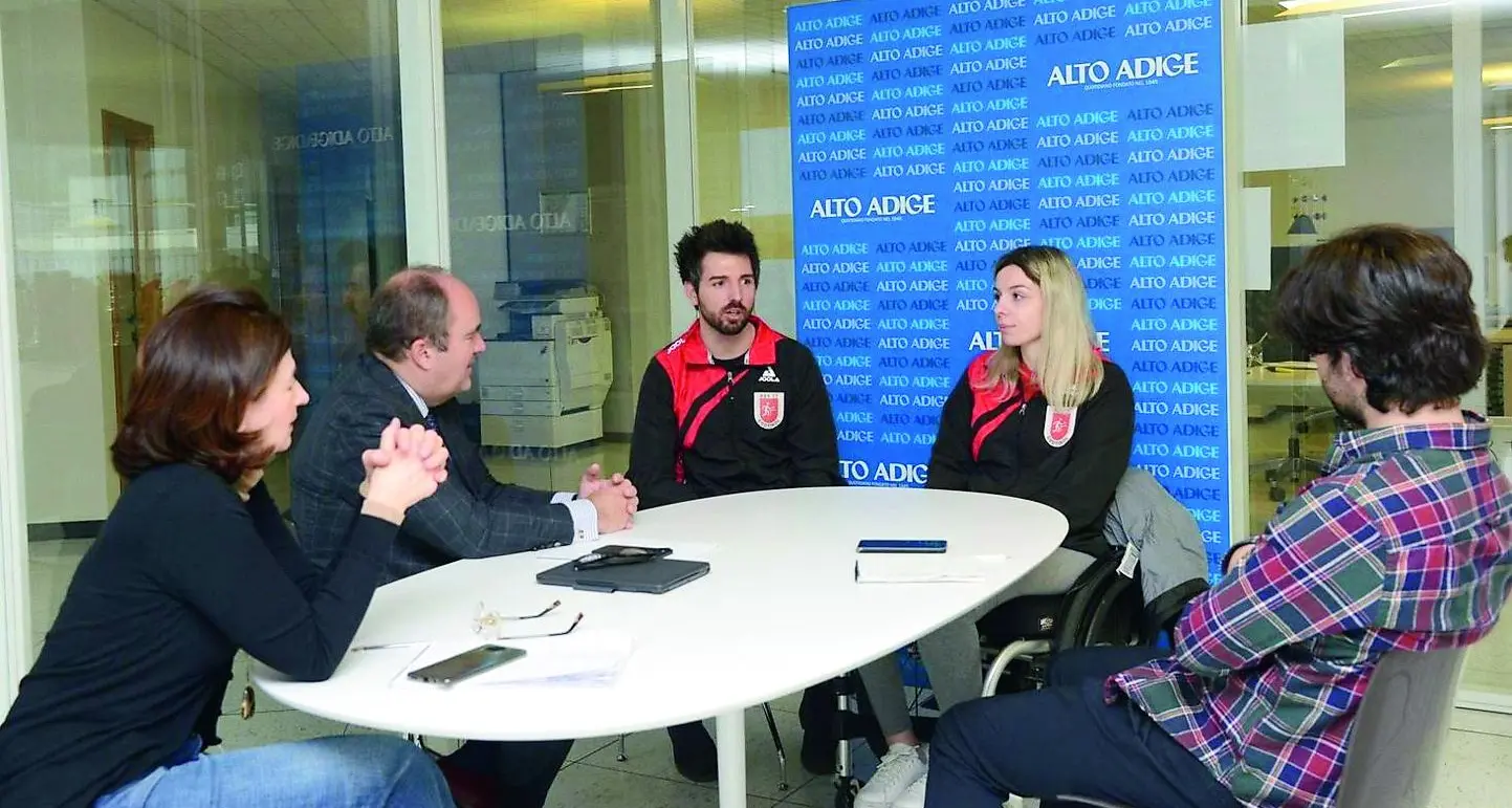 Il tennistavolo come terapia: «Così sfidiamo la disabilità»