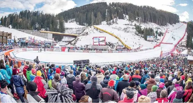 Dolomiti: gli americani in pista al posto dei russi