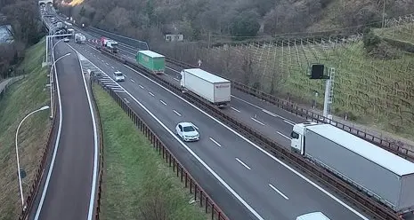 Tamponamento con 4 tir ad Egna, A22 bloccata verso sud