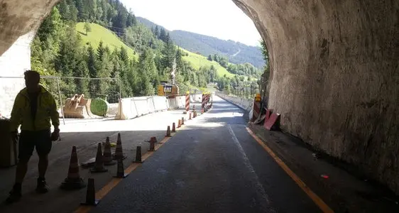 Colle Isarco, riaperto il ponte sulla statale del Brennero