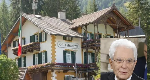 Vacanze a Castelrotto per il presidente della Repubblica Mattarella