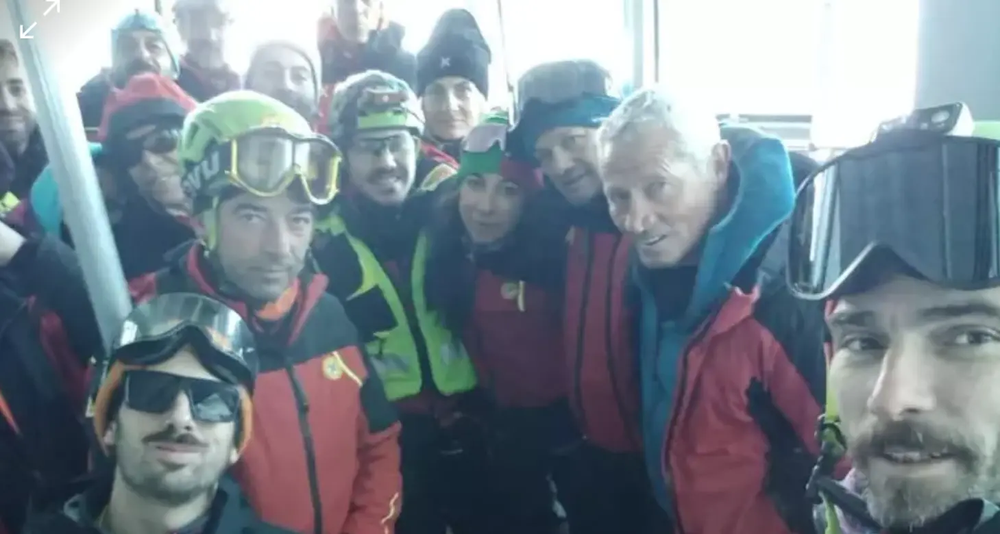 Alpinisti dispersi sul Gran Sasso, un soccorritore: «La situazione resta complicata»