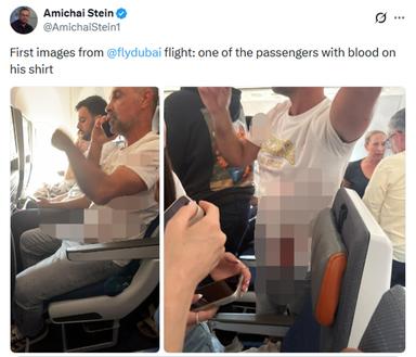 Netanyahu, 'omaggio a eroi FlyDubai, pronti per ulteriori minacce'