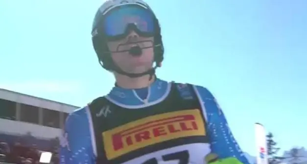 Slalom Chamonix, Vinatzer ottavo è il migliore degli azzurri: arriva sdraiato al traguardo