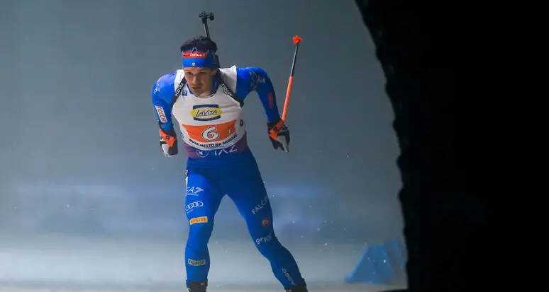 Biathlon: l’altoatesino Giacomel secondo nella sprint di cdm a Canmore