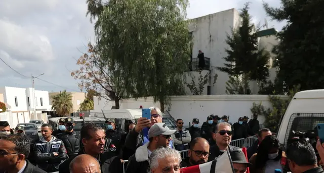 Tunisia:Comitato martiri manifesta contro Ghannouchi