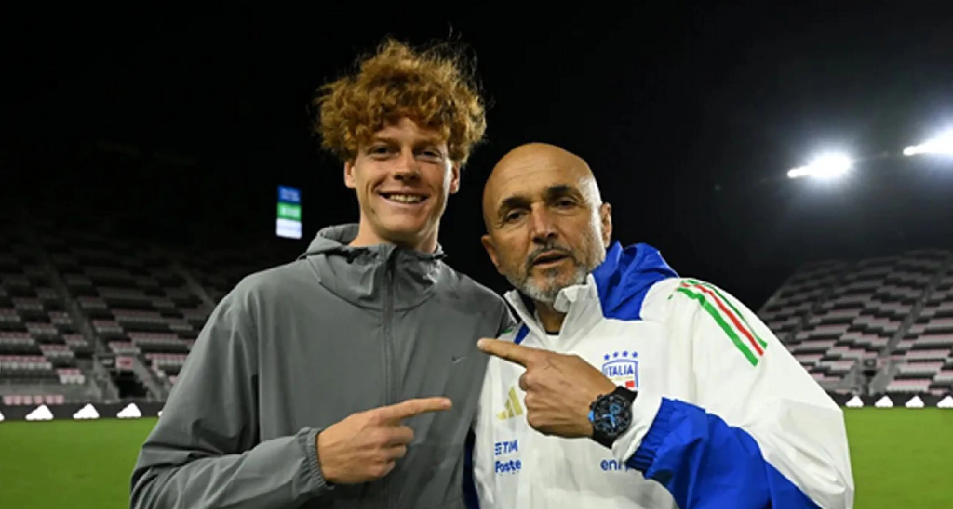 Azzurri: Spalletti si inchina a Sinner, 'prendete esempio'