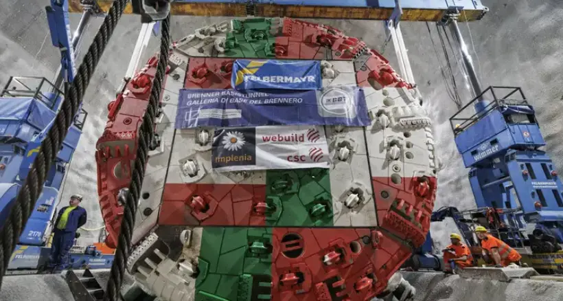 Tunnel del Brennero, la fresa Ida ha scavato già due terzi del percorso
