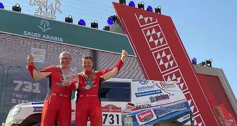 Dakar Classic 2026, Unterholzner e Gaioni terzi: Italia ancora sul podio
