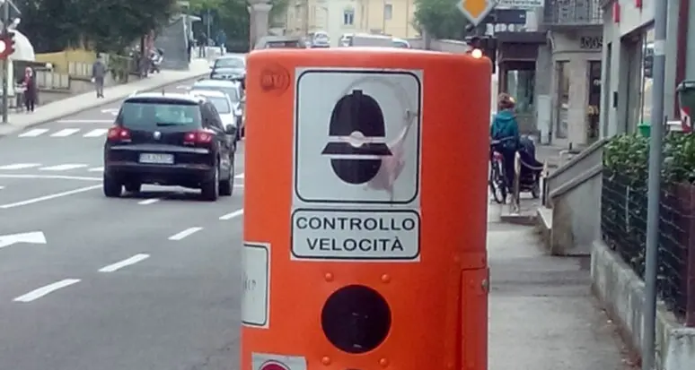 In città addio agli speed check: da lunedì verranno smantellati