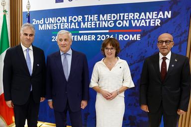 L'Unione per il Mediterraneo firma la Dichiarazione di Roma sull'acqua