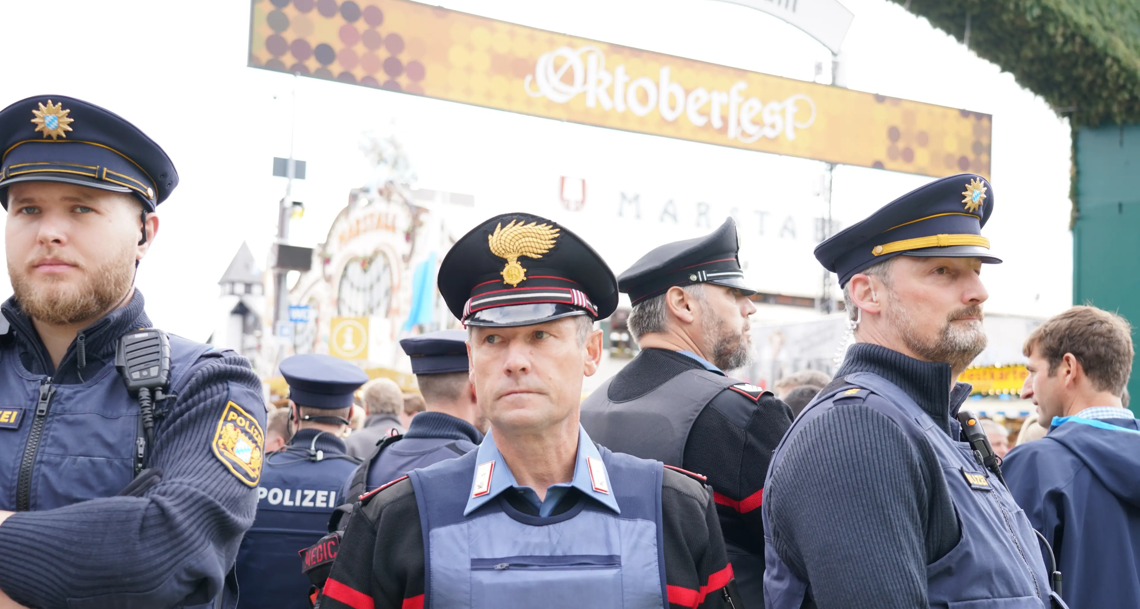 Carabinieri di Bolzano in servizio all’Oktoberfest di Monaco