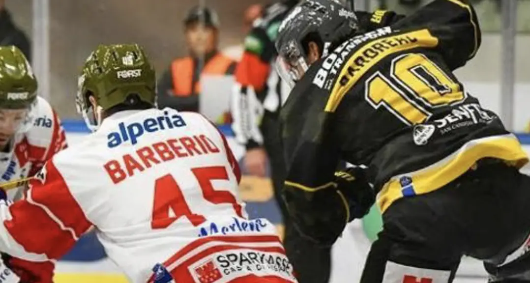 Derby spettacolare: il Val Pusteria rimonta e batte il Bolzano 5-3