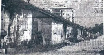7 Settembre 1960: 45 famiglie accampate nelle baracche di via Genova