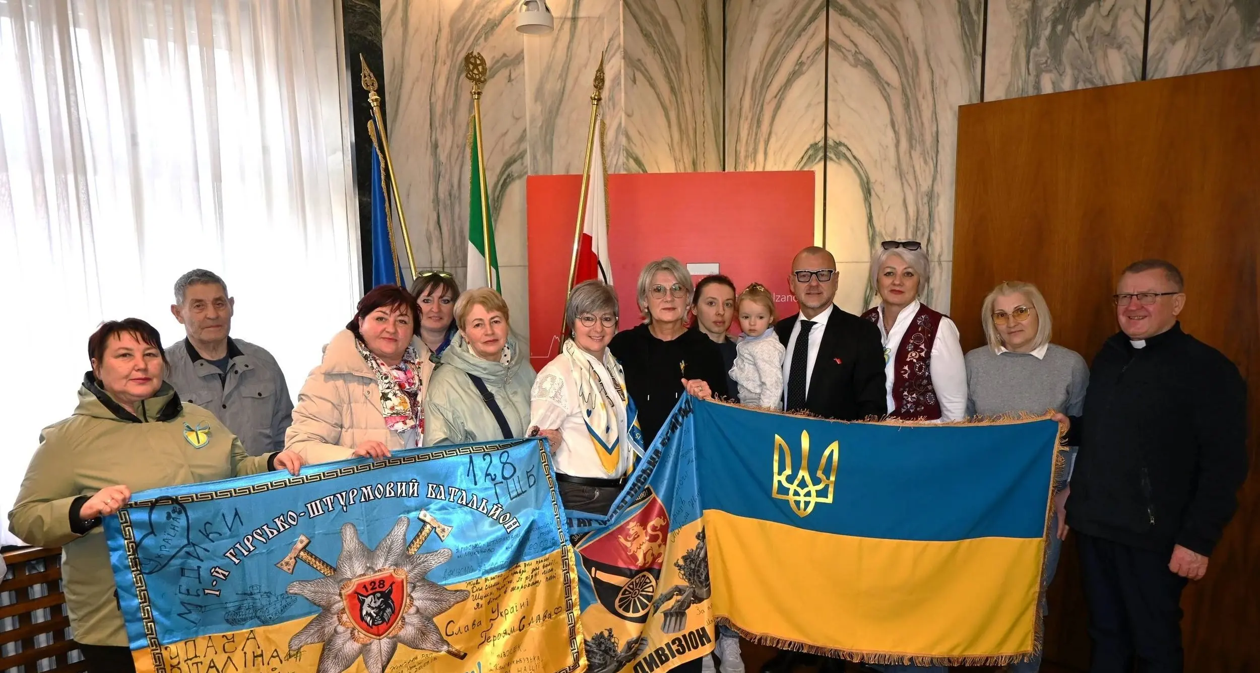 Bolzano, Corrarati incontra la comunità ucraina nel quarto anniversario del conflitto