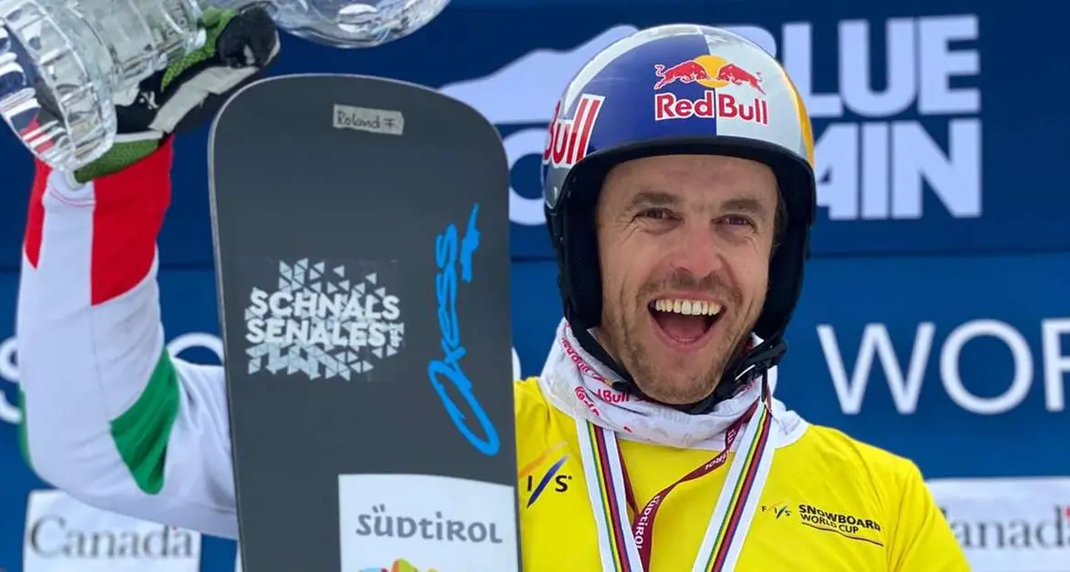Grandissimo Roland Fischnaller: è sul podio sulla pista di casa a Carezza