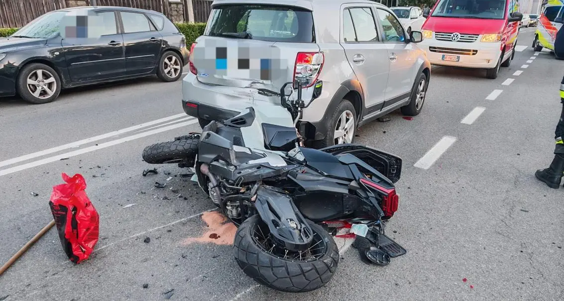 Incidente in via Brennero a Bressanone: grave una donna