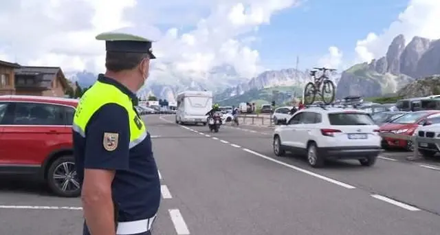 Controlli sui passi dolomitici: “solo” 19 multe in Alto Adige