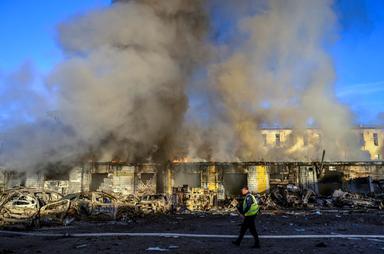 Ucraina: udite a Kiev una decina di forti esplosioni