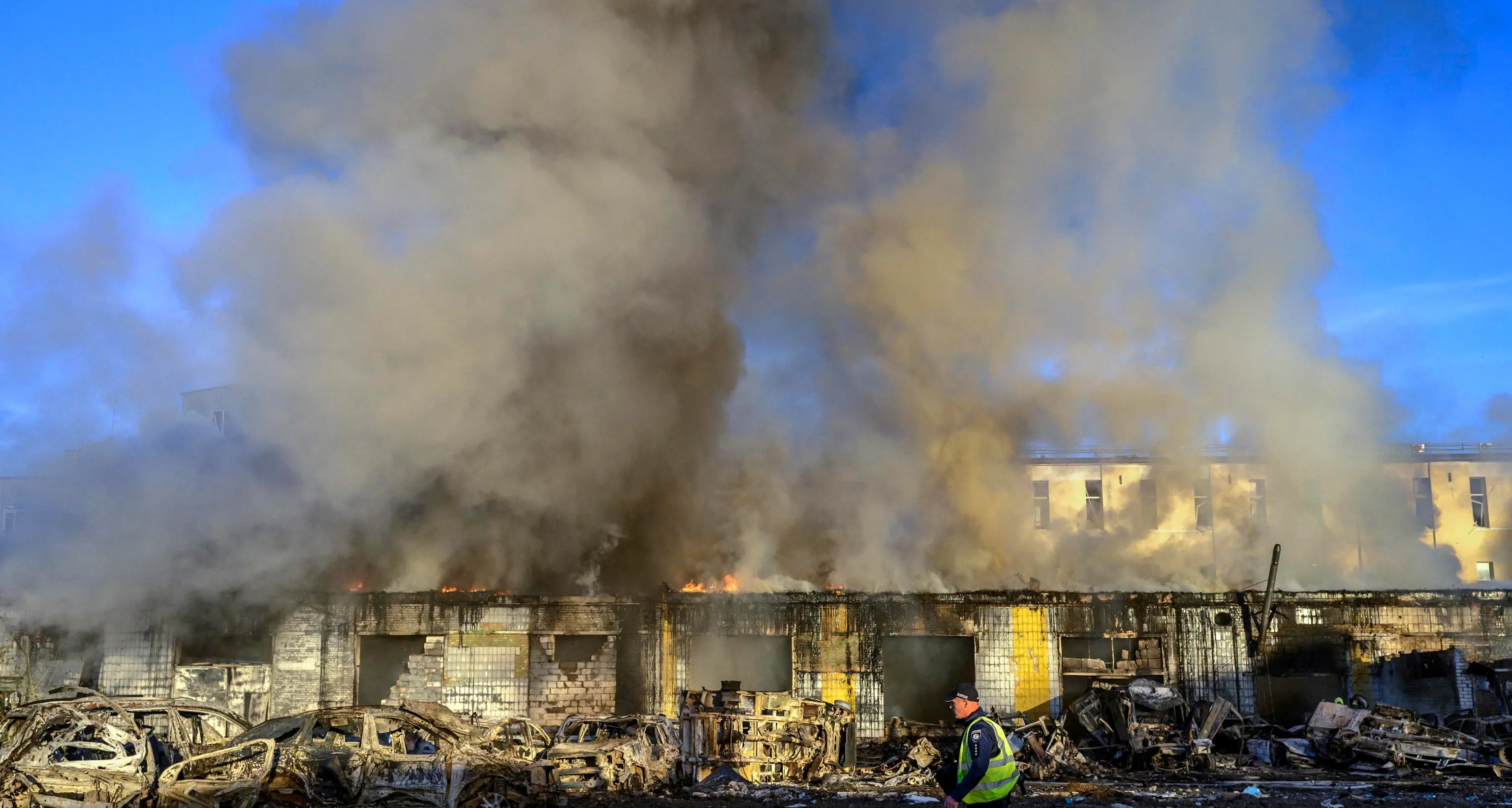 Ucraina: udite a Kiev una decina di forti esplosioni