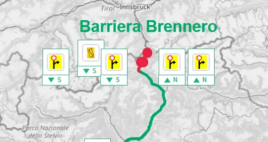 Allarme bomba: evacuata la stazione di Brennero, chiusa l’autostrada