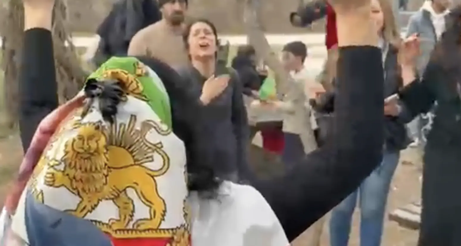 Manifestazione iraniana a Bolzano