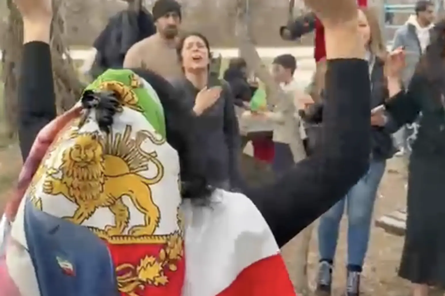 Manifestazione iraniana a Bolzano