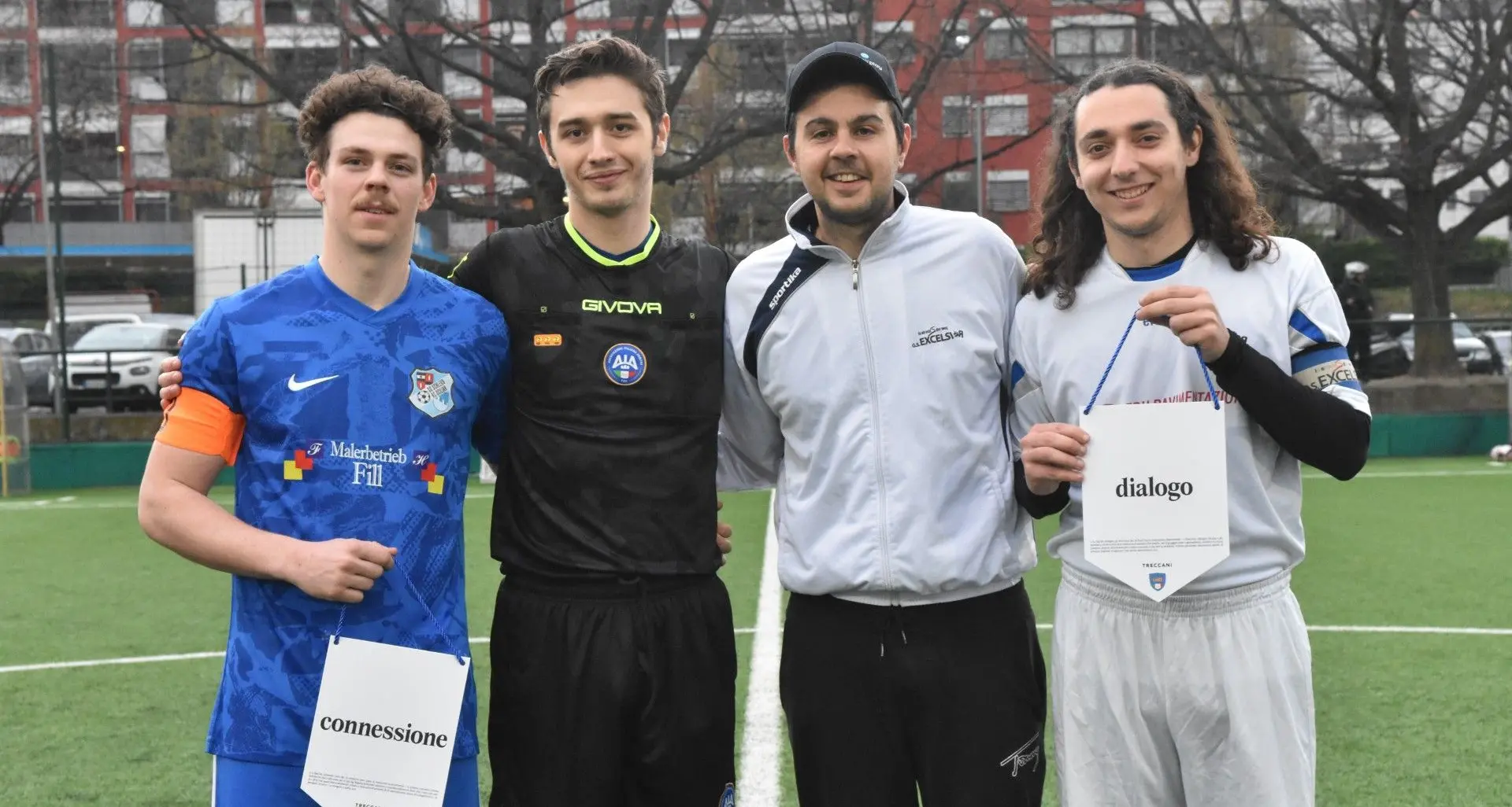 Dilettanti in campo a Bolzano contro il razzismo