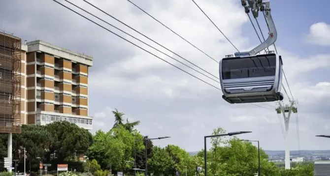 È altoatesino il più lungo impianto a fune urbano d'Europa