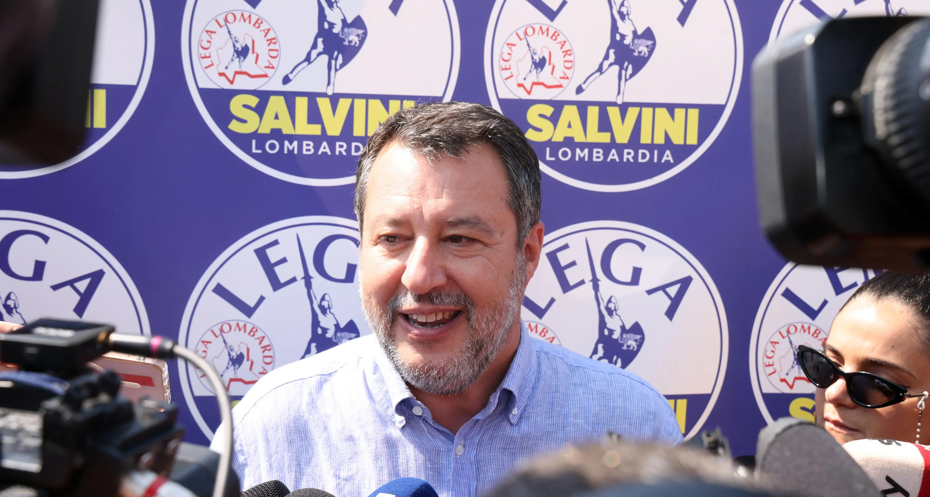 Lega: Salvini, striscioni pro Zaia? Io scelto dai militanti, vado avanti